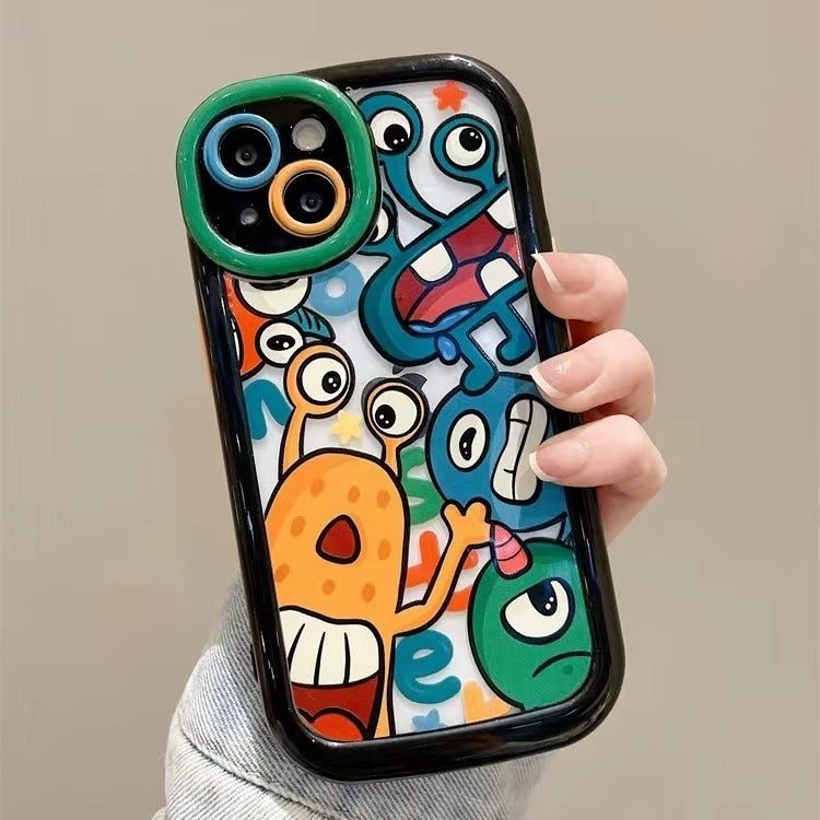 Cells Swag Phone Case Cartoon Design Full Wrap Protection for Protecting your iPhone
