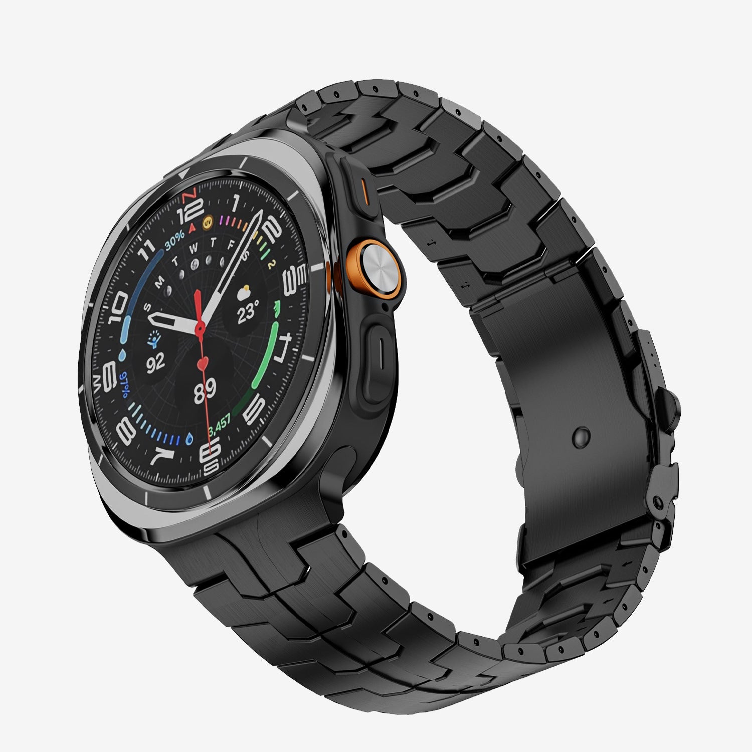 Premium Pure Titanium Metal Strap for Samsung Watch 7 Ultra (47mm) – Multiple Colors & Clasp Styles
