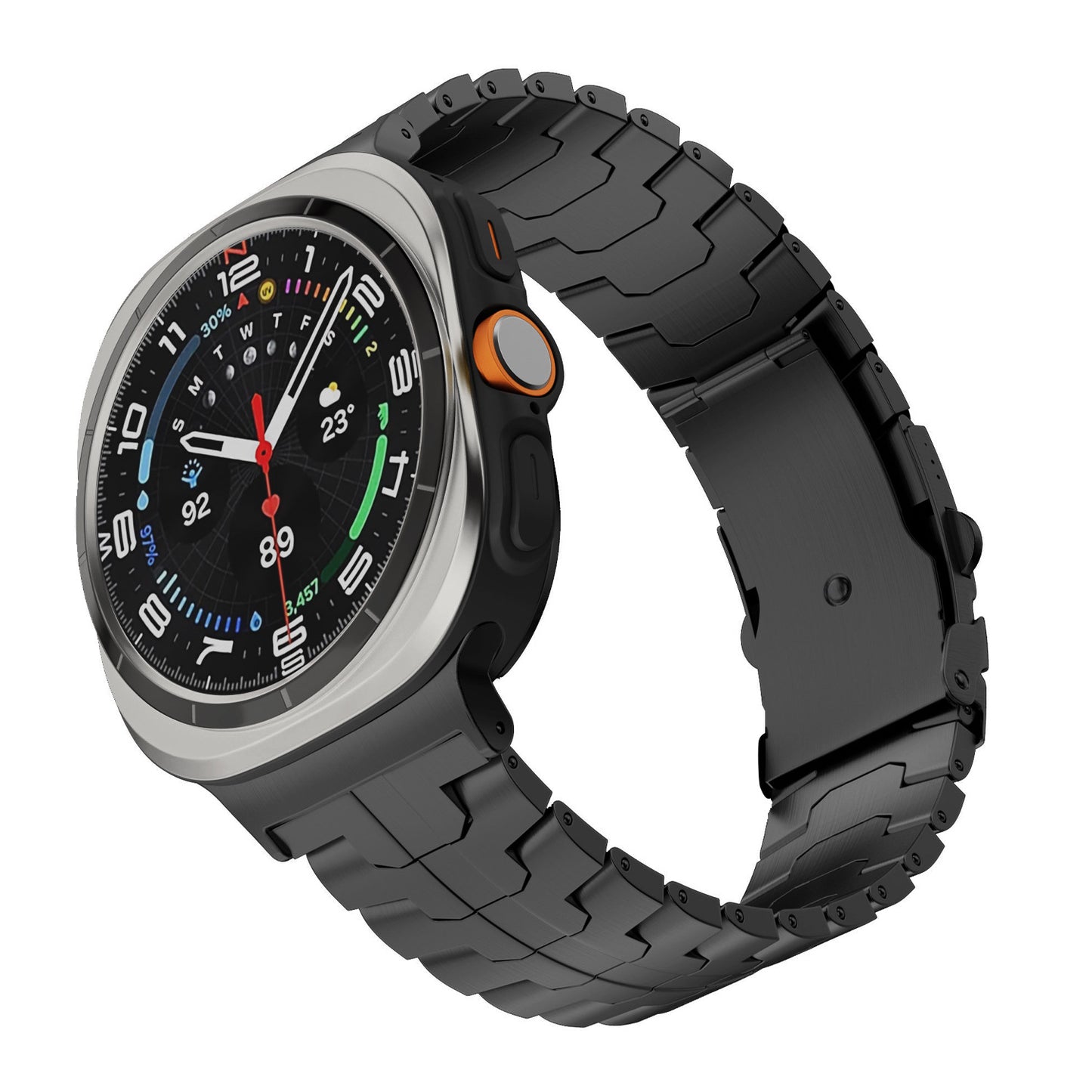 Premium Pure Titanium Metal Strap for Samsung Watch 7 Ultra (47mm) – Multiple Colors & Clasp Styles