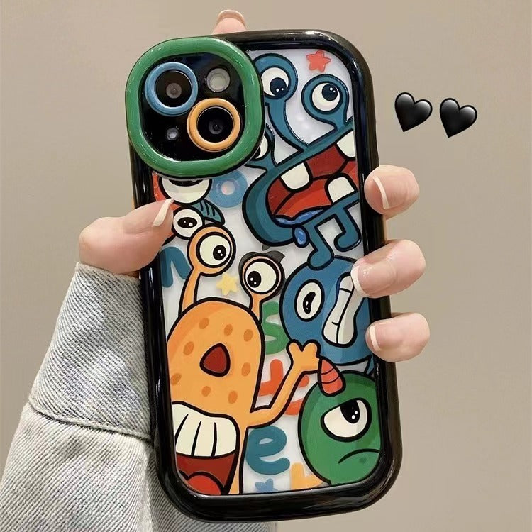 Cells Swag Phone Case Cartoon Design Full Wrap Protection for Protecting your iPhone