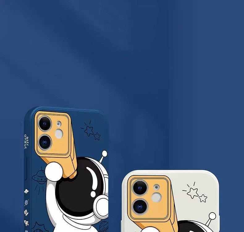 Telescope Astronaut Mobile Phone Case Soft Shell