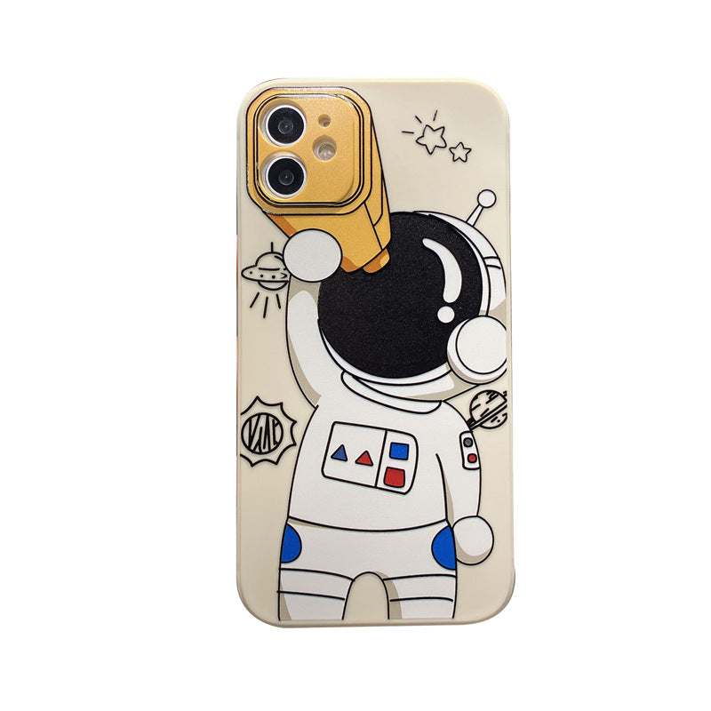 Telescope Astronaut Mobile Phone Case Soft Shell