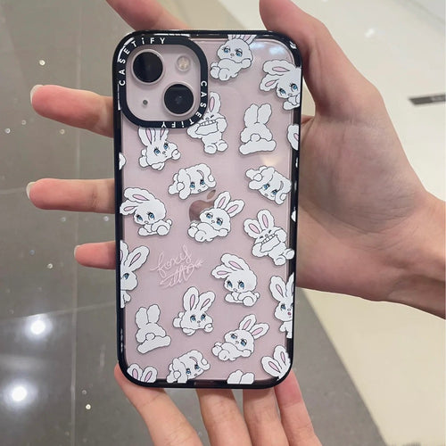 Cells Swag Phone Case Action Bunny Design Back Cover for Device Protection and Style