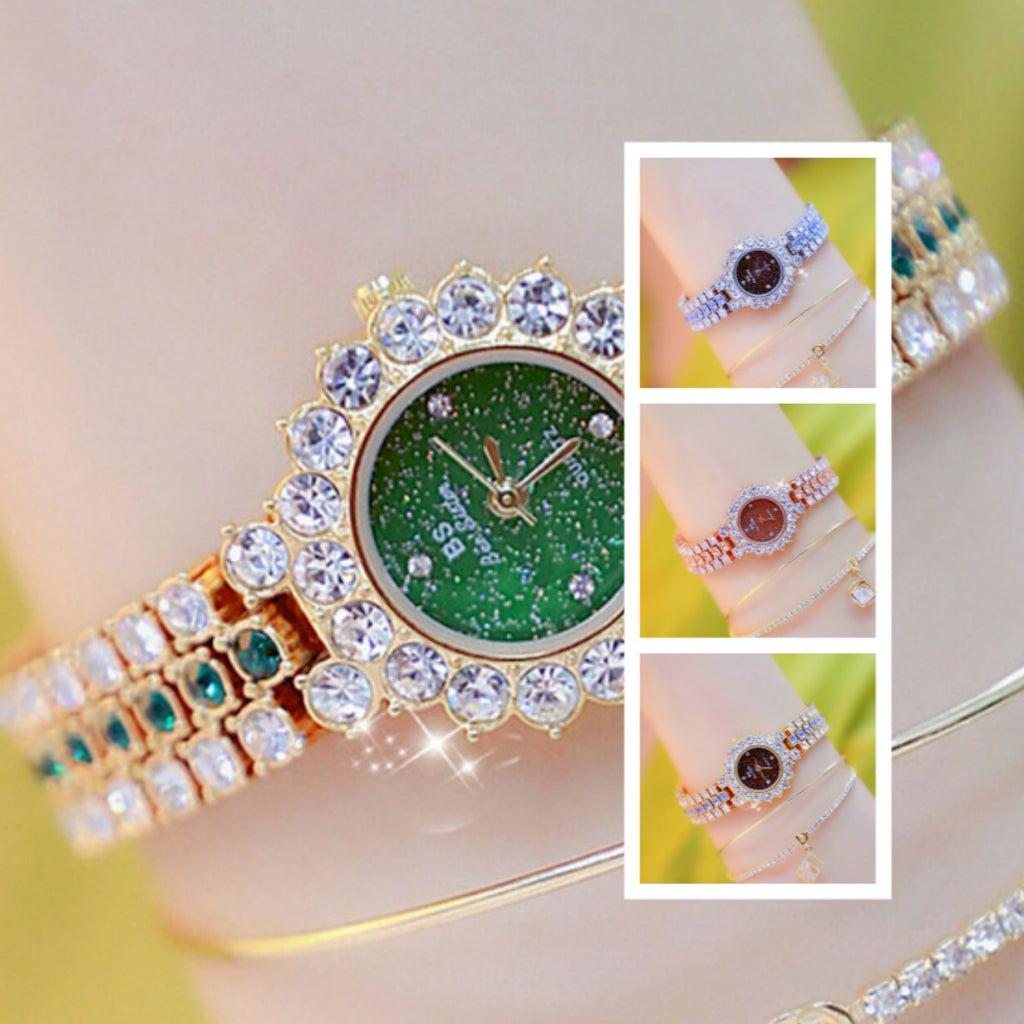 Cells Swag Women's Watch Multicolor Design Alloy Case for Adding Elegance to Any Outfit
