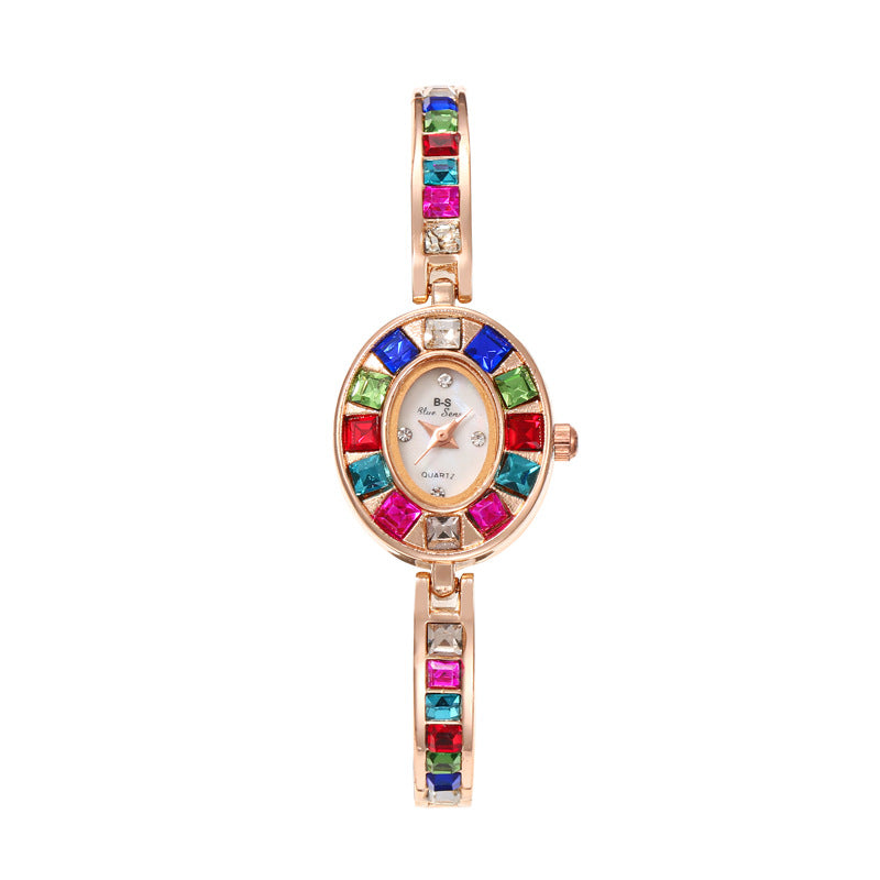 Cells Swag Women's Quartz Wrist Watch Slim Alloy Band Minimalist Dial for Elegant Daily Wear