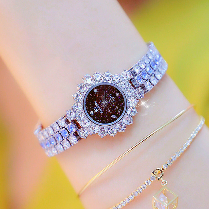 Cells Swag Women's Watch Multicolor Design Alloy Case for Adding Elegance to Any Outfit