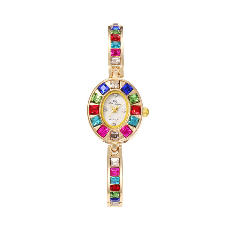 Cells Swag Women's Quartz Wrist Watch Slim Alloy Band Minimalist Dial for Elegant Daily Wear