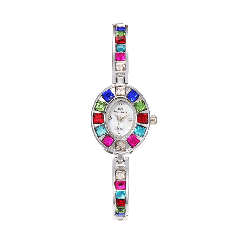 Cells Swag Women's Quartz Wrist Watch Slim Alloy Band Minimalist Dial for Elegant Daily Wear