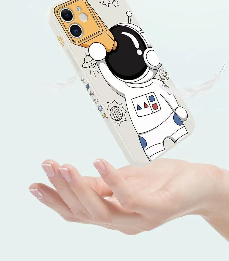 Telescope Astronaut Mobile Phone Case Soft Shell