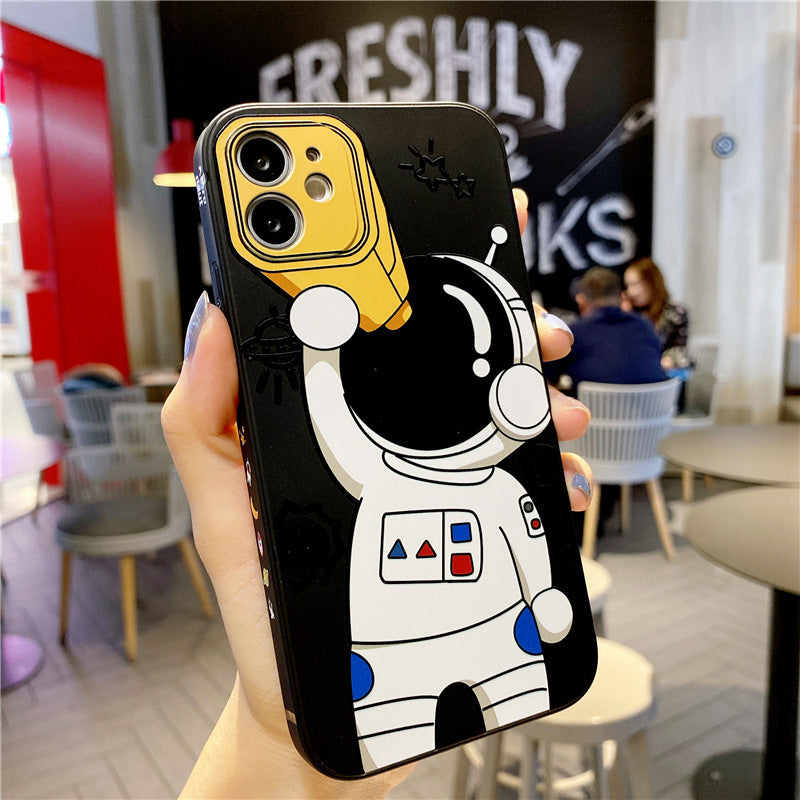 Telescope Astronaut Mobile Phone Case Soft Shell